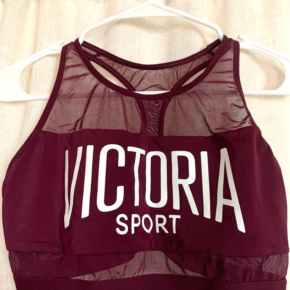Victorias Secret Halter Mesh Sports Bra